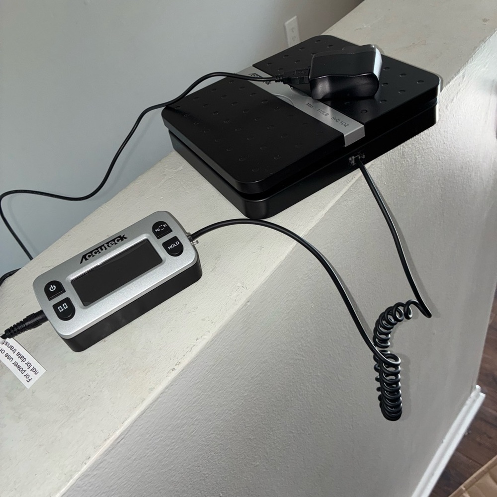 Black Digital Scale